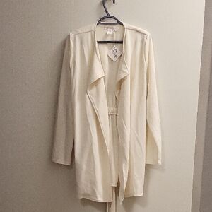 Revamped Elegant Cream Cardigan